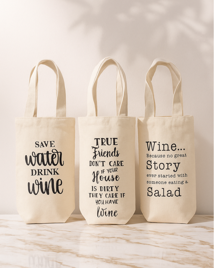 CANVAS BOTTLE BAG 04